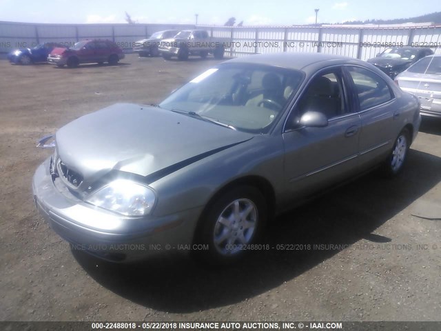 1MEFM50U12G639172 - 2002 MERCURY SABLE GS/GS PLUS TAN photo 2