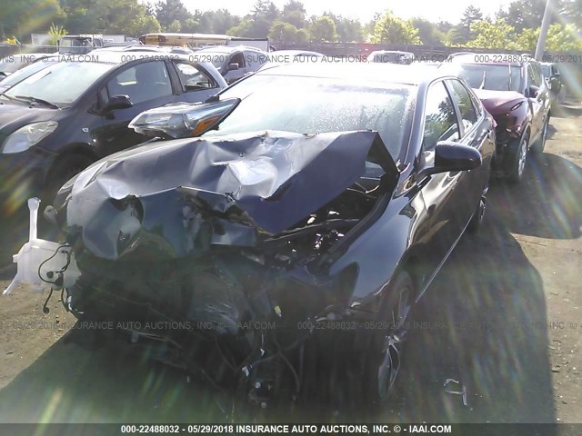 4T1BF1FK1GU166824 - 2016 TOYOTA CAMRY LE/XLE/SE/XSE 蓝色 照片 2