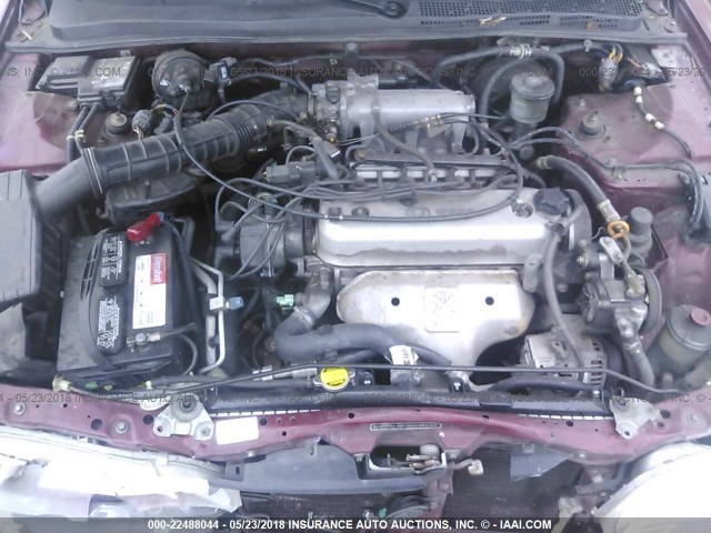 1HGCD5632SA080559 - 1995 HONDA ACCORD LX/EX RED photo 10