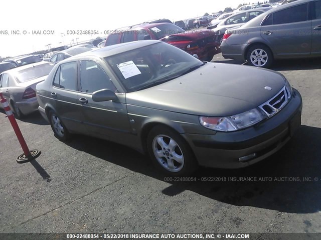 YS3EF48E6X3024638 - 1999 SAAB 9-5 SE GREEN photo 1