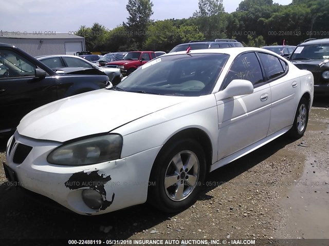 2G2WR524041116469 - 2004 PONTIAC GRAND PRIX GTP WHITE photo 2