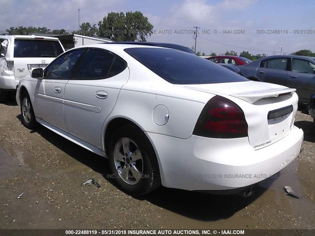 2G2WR524041116469 - 2004 PONTIAC GRAND PRIX GTP WHITE photo 3