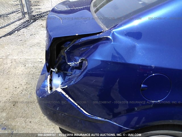 1G1JA5SH2D4218515 - 2013 CHEVROLET SONIC LS 蓝色 照片 6