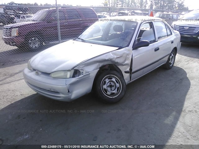 1Y1SK52811Z401598 - 2001 CHEVROLET GEO PRIZM LSI SILVER photo 6