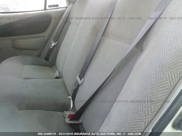 1Y1SK52811Z401598 - 2001 CHEVROLET GEO PRIZM LSI SILVER photo 8