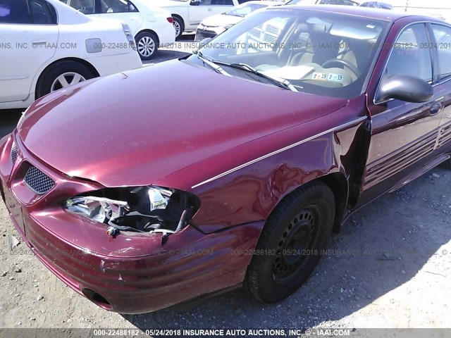 1G2NE52F82C287048 - 2002 PONTIAC GRAND AM SE MAROON photo 6