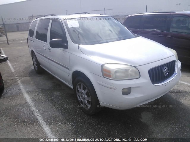 5GADV23167D120263 - 2007 BUICK TERRAZA CX/CX PLUS WHITE photo 1