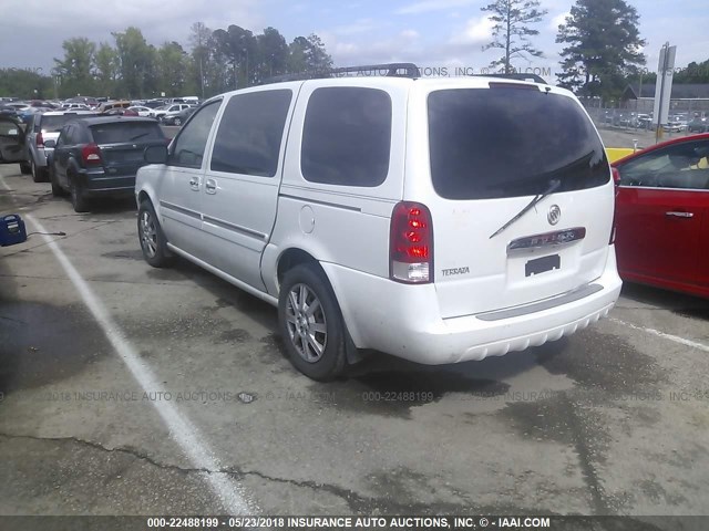 5GADV23167D120263 - 2007 BUICK TERRAZA CX/CX PLUS WHITE photo 3