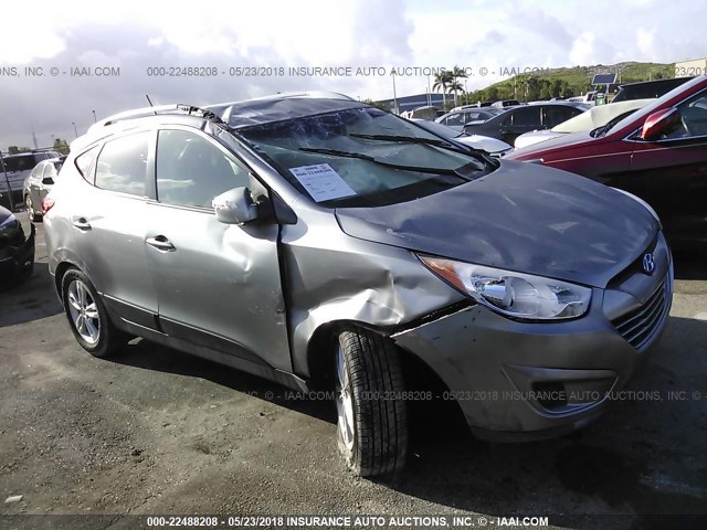 KM8JU3AC0CU509310 - 2012 HYUNDAI TUCSON GLS/LIMITED GRAY photo 1