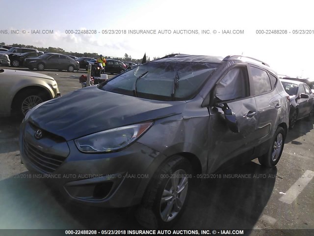 KM8JU3AC0CU509310 - 2012 HYUNDAI TUCSON GLS/LIMITED GRAY photo 6