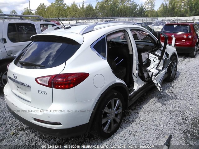 JN1AJ0HP6BM800366 - 2011 INFINITI EX35 JOURNEY WHITE photo 6