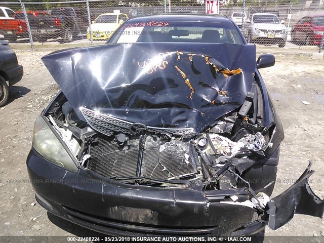 4T1BE32K84U283929 - 2004 TOYOTA CAMRY LE/XLE/SE Қара фото 6