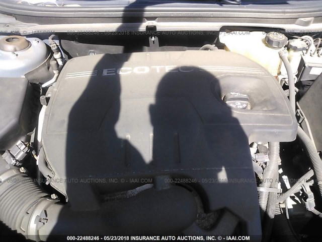 1G1ZH57B48F186681 - 2008 CHEVROLET MALIBU 1LT 浅蓝色 照片 10