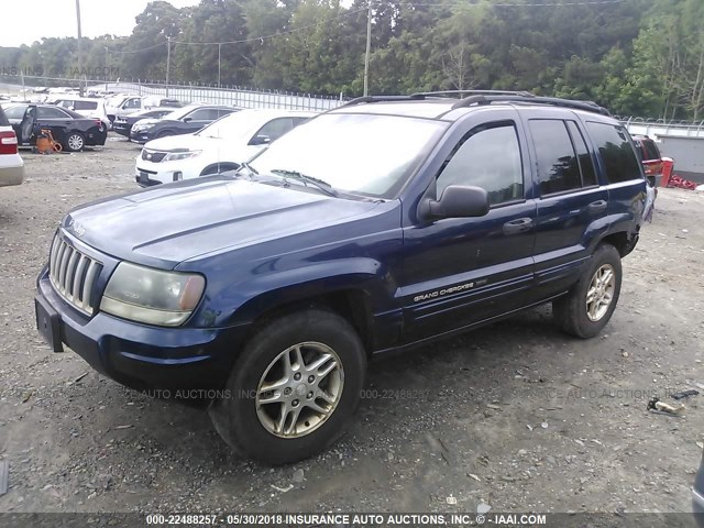 1J4GX48S24C212968 - 2004 JEEP GRAND CHEROKEE LAREDO/COLUMBIA/FREEDOM 蓝色 照片 2