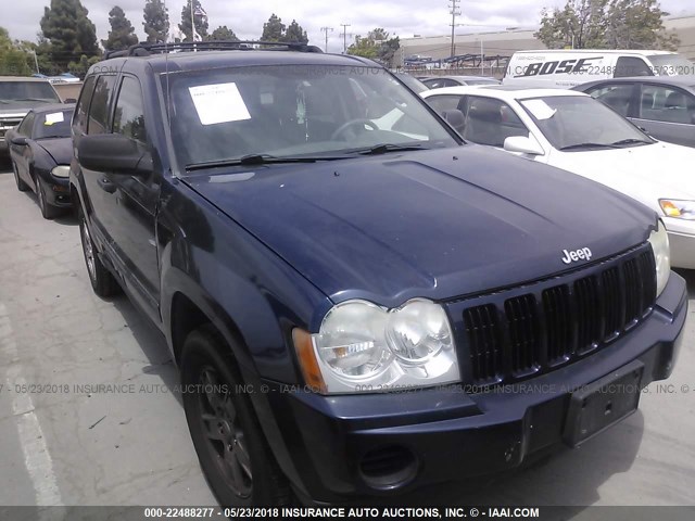1J4GS48K05C683517 - 2005 JEEP GRAND CHEROKEE LAREDO/COLUMBIA/FREEDOM 蓝色 照片 1