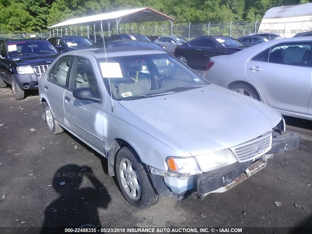 1N4AB41DXTC765099 - 1996 NISSAN SENTRA E/XE/GXE/GLE SILVER photo 1