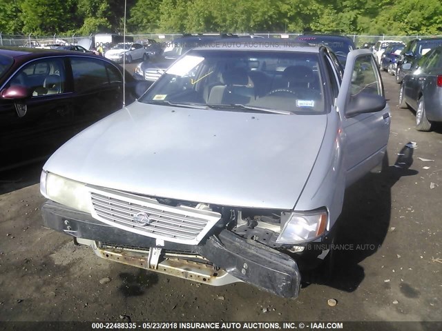 1N4AB41DXTC765099 - 1996 NISSAN SENTRA E/XE/GXE/GLE SILVER photo 6