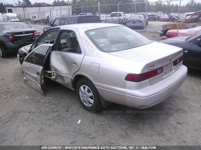4T1BG22K3VU174851 - 1997 TOYOTA CAMRY CE/LE/XLE 棕色 照片 3