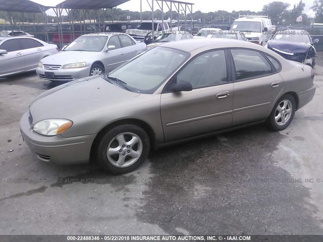 1FAFP55U14A115971 - 2004 FORD TAURUS SES GOLD photo 2