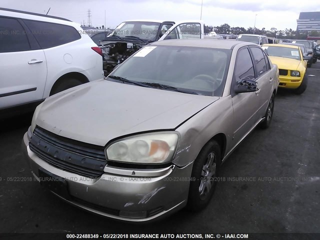 1G1ZS51826F265696 - 2006 CHEVROLET MALIBU LS 金色 照片 2