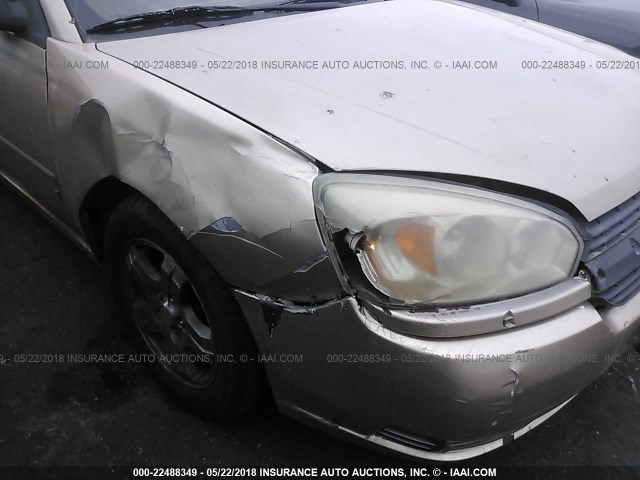 1G1ZS51826F265696 - 2006 CHEVROLET MALIBU LS 金色 照片 6