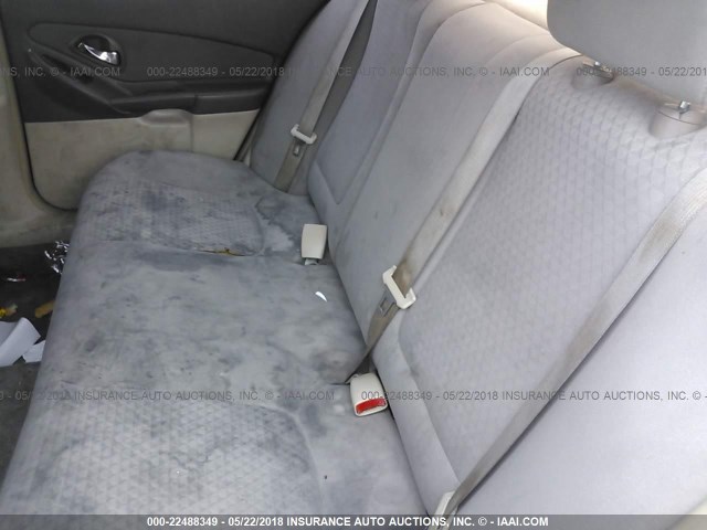 1G1ZS51826F265696 - 2006 CHEVROLET MALIBU LS 金色 照片 8