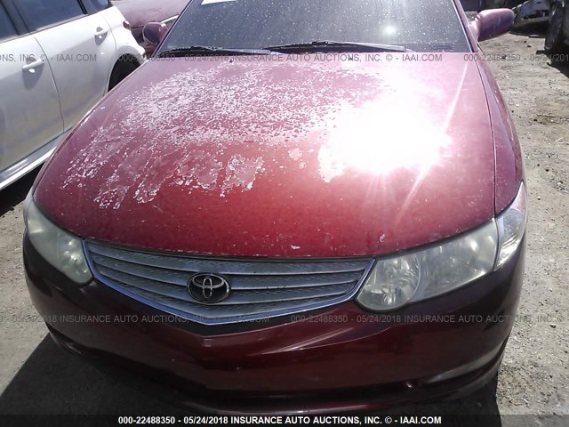 2T1CF22P22C589272 - 2002 TOYOTA CAMRY SOLARA SE/SLE Qırmızı foto 6