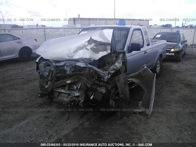 1N6DD26S41C374294 - 2001 NISSAN FRONTIER KING CAB XE SILVER photo 2