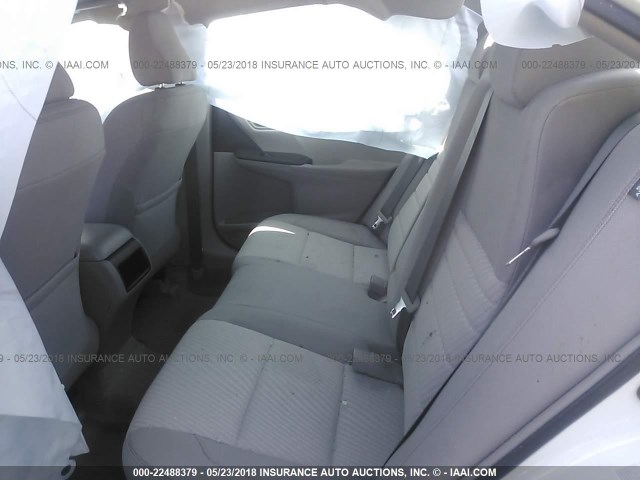 4T1BF1FK1GU506375 - 2016 TOYOTA CAMRY LE/XLE/SE/XSE WHITE photo 8