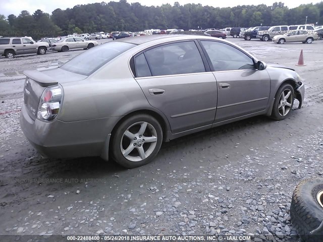 1N4BL11D35N478789 - 2005 NISSAN ALTIMA SE/SL/SE-R TAN photo 4