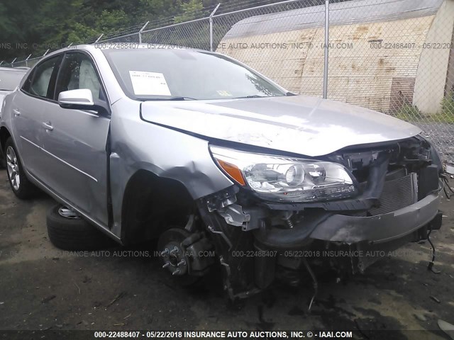 1G11C5SL5FU123402 - 2015 CHEVROLET MALIBU 1LT ვერცხლისფერი ფოტო 6