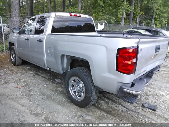 1GCRCNEC5GZ147757 - 2016 CHEVROLET SILVERADO C1500/C1500  LS SILVER photo 3