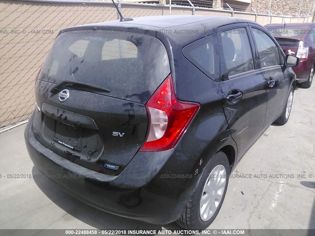 3N1CE2CP6GL398253 - 2016 NISSAN VERSA NOTE S/S PLUS/SV/SL/SR BLACK photo 4