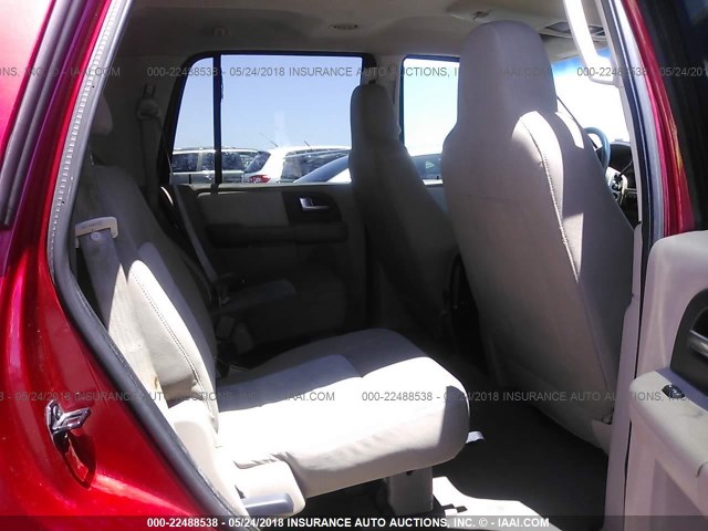1FMRU15W73LC04078 - 2003 FORD EXPEDITION XLT RED photo 8