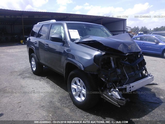 JTEBU5JR8G5293498 - 2016 TOYOTA 4RUNNER SR5 PREM/LTDL/TRAIL/TRD GRAY photo 1