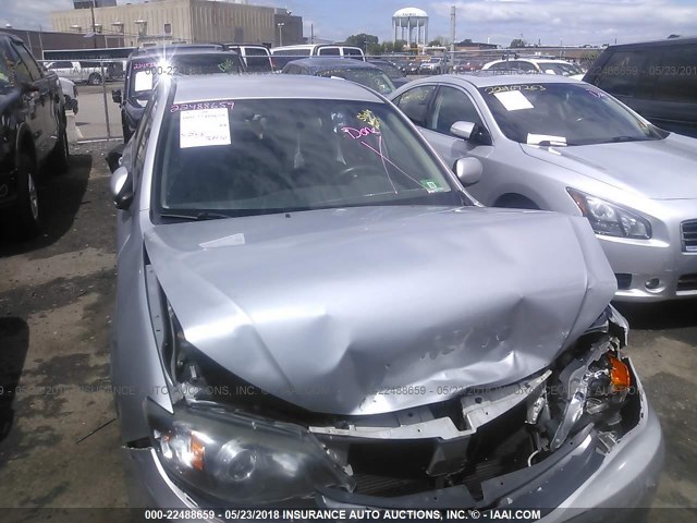 JF1GH6A60AH806023 - 2010 SUBARU IMPREZA 2.5I SILVER photo 10