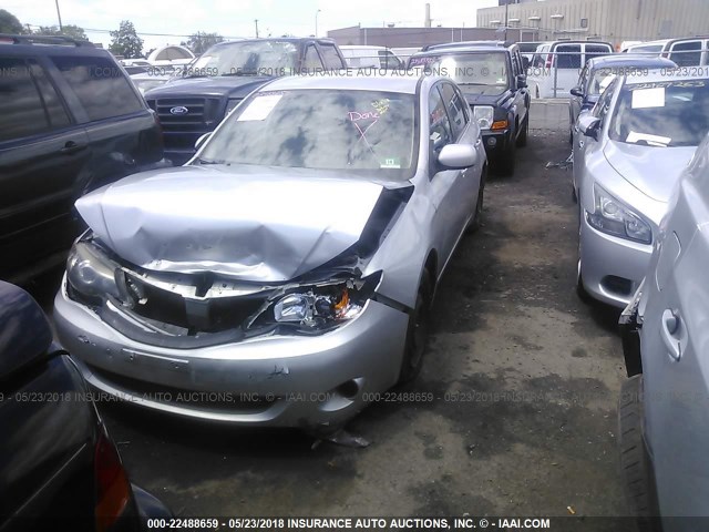 JF1GH6A60AH806023 - 2010 SUBARU IMPREZA 2.5I SILVER photo 2