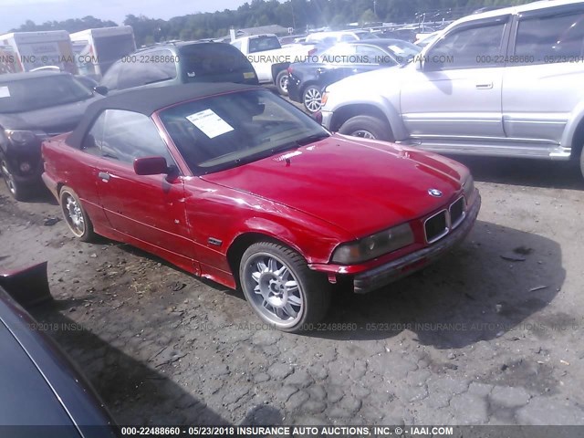 WBABJ532XRJC78864 - 1994 BMW 325 IC RED photo 1