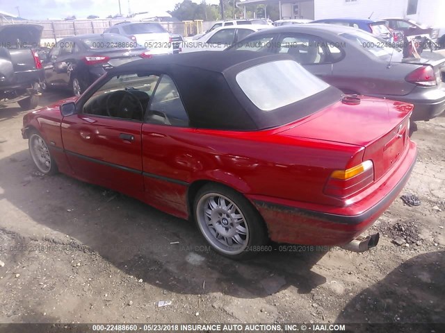 WBABJ532XRJC78864 - 1994 BMW 325 IC RED photo 3