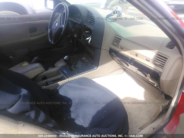 WBABJ532XRJC78864 - 1994 BMW 325 IC RED photo 5