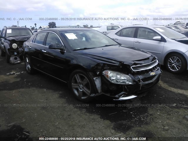 1G1ZC5E08CF231842 - 2012 CHEVROLET MALIBU 1LT 黑色 照片 1