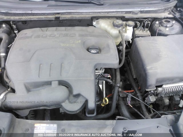 1G1ZC5E08CF231842 - 2012 CHEVROLET MALIBU 1LT 黑色 照片 10