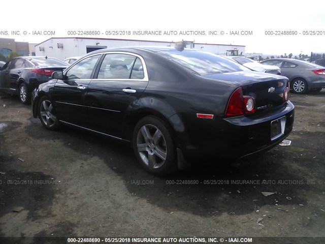 1G1ZC5E08CF231842 - 2012 CHEVROLET MALIBU 1LT 黑色 照片 3