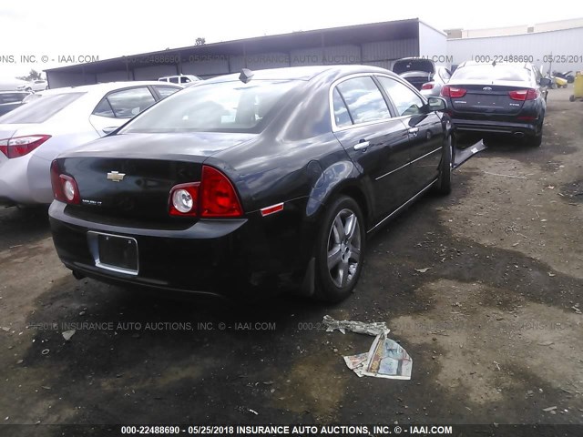 1G1ZC5E08CF231842 - 2012 CHEVROLET MALIBU 1LT 黑色 照片 4