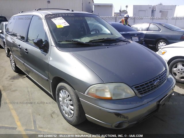 2FMZA514X2BB64808 - 2002 FORD WINDSTAR LX GRAY photo 1