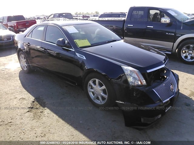 1G6DF577990104616 - 2009 CADILLAC CTS BLACK photo 1