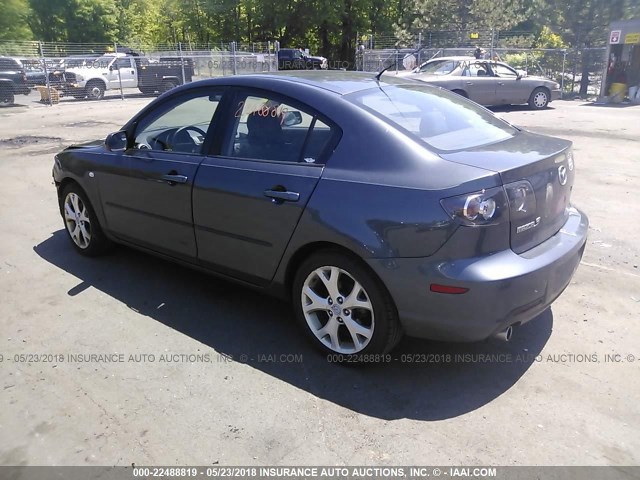 JM1BK32G591225679 - 2009 MAZDA 3 I GRAY photo 3