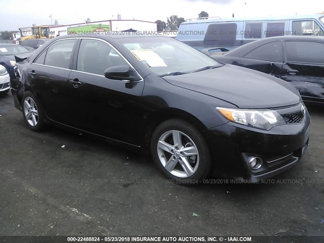 4T1BF1FK2CU185294 - 2012 TOYOTA CAMRY SE/LE/XLE 黑色 照片 1