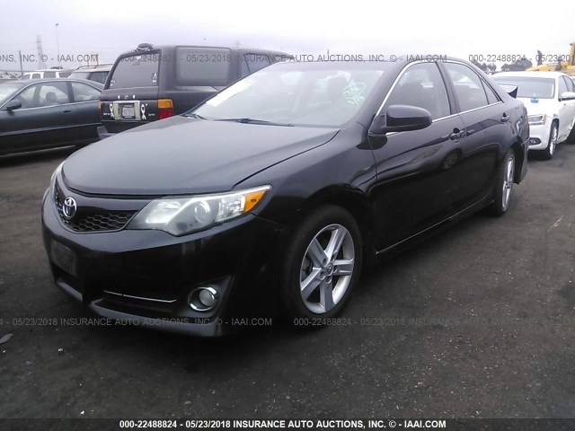 4T1BF1FK2CU185294 - 2012 TOYOTA CAMRY SE/LE/XLE 黑色 照片 2