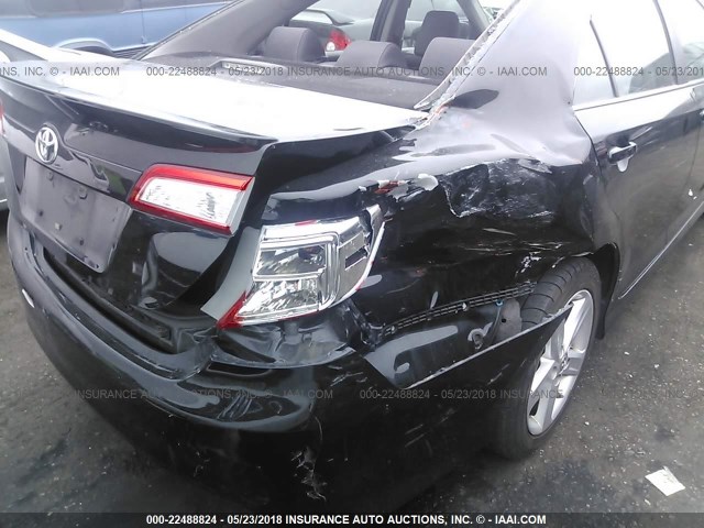 4T1BF1FK2CU185294 - 2012 TOYOTA CAMRY SE/LE/XLE 黑色 照片 6